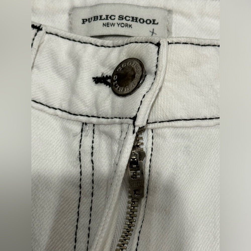 Public School Pamela Straight-Leg Denim Jeans - Picture 6 of 10
